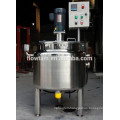 Sanitary ss304 electric heating mixing tank